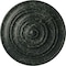 Ekena Millwork Classic Ceiling Medallion (Fits Canopies up to 4 1/8"), 13 1/4"OD x 1/2"P, Painted Turtle Crackle CM13CLPTC - alternate 1
